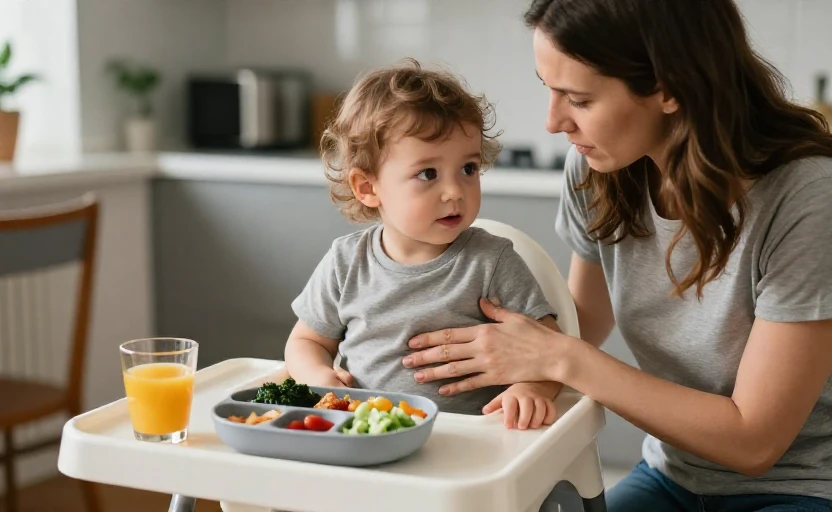 3 warning signs your toddler isn't tolerating a new food