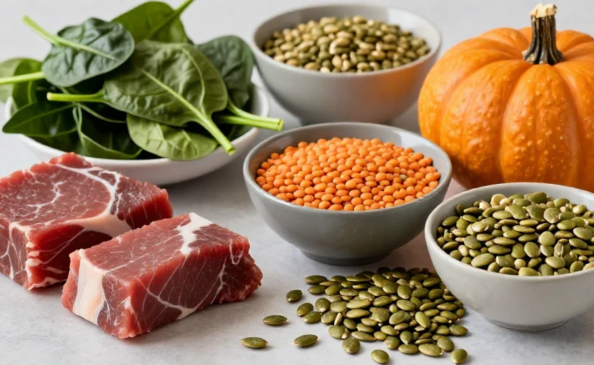 7 iron-rich foods to replenish energy after a heavy period