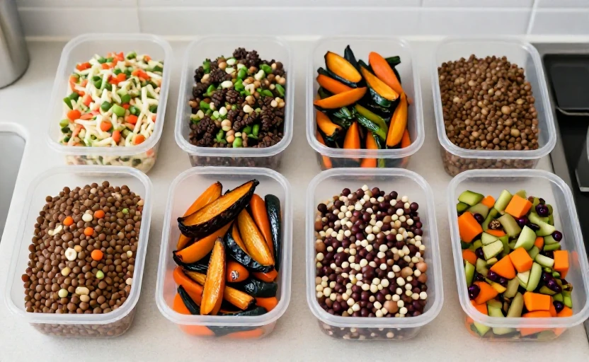 The Meal Prep Habit That Simplifies Vegetarian Weeknight Dinners