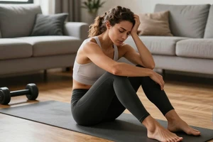 3 signs you're overdoing your home workout frequency