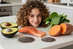 5 foods that can help define and hydrate curly hair