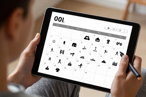 how to structure your weekly home workout schedule