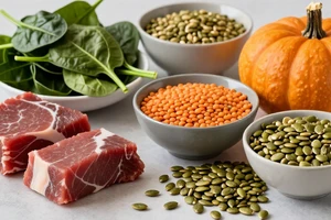 7 iron-rich foods to replenish energy after a heavy period