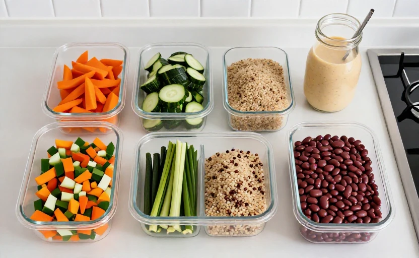 Quick Vegetarian Meal Prep Strategies for Beginners