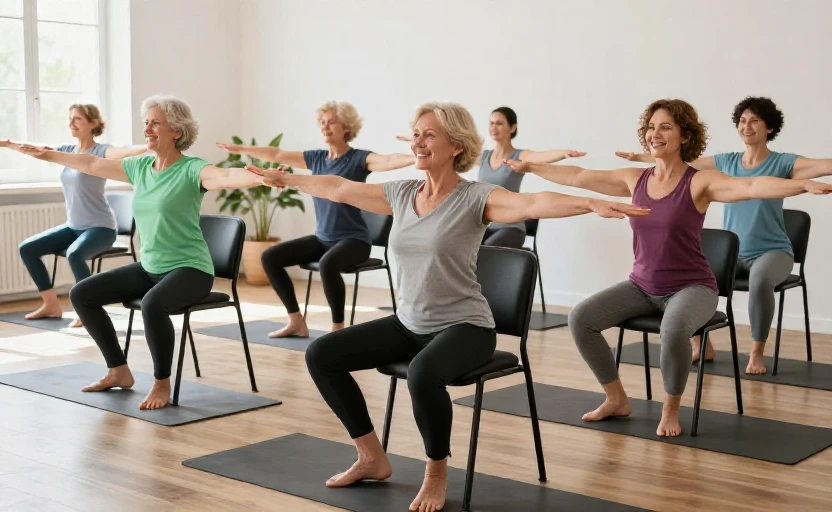 Daily habits to improve balance for yoga beginners over 50