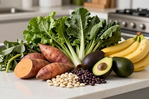 The link between potassium-rich foods and blood pressure management