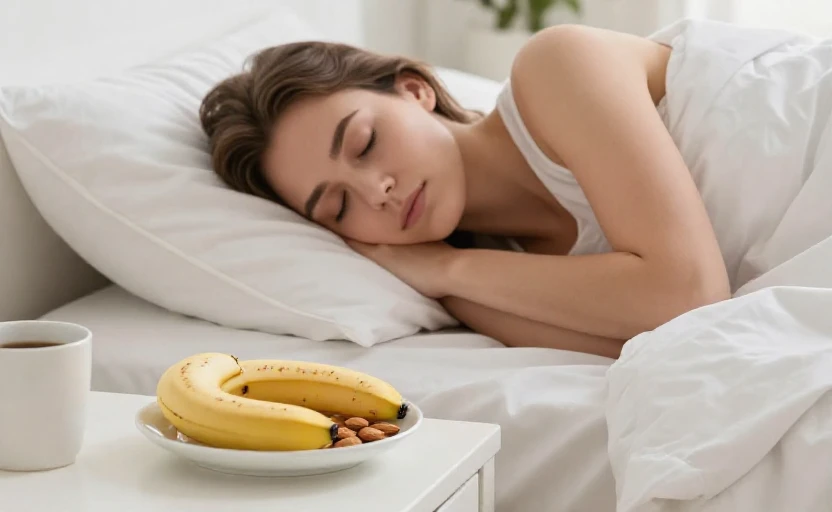 How your pre-bed snack impacts sleep quality and next-day stress