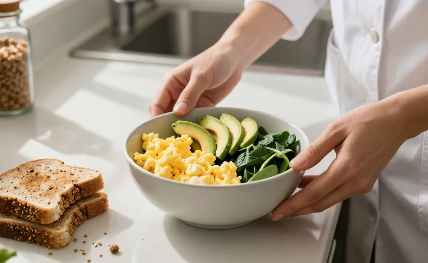 A dietitian's approach to a balanced and satisfying breakfast