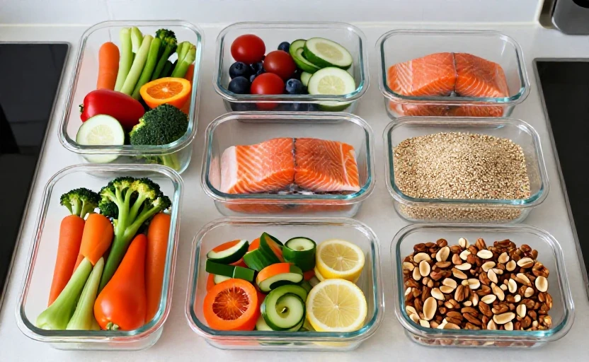 Meal planning tips to support skin with cystic acne
