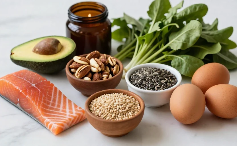 what dietitians recommend eating to combat dry scalp and frizz