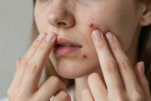 The habit making your cystic acne scars worse