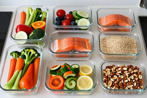 Meal planning tips to support skin with cystic acne