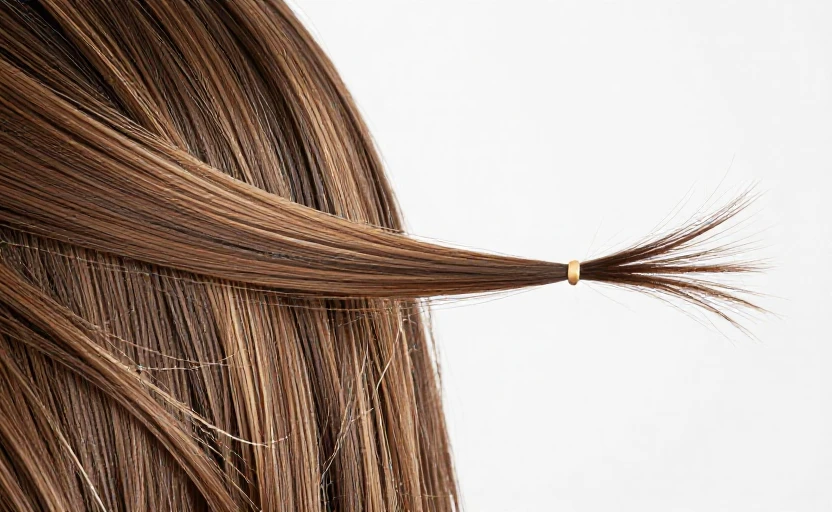 warning signs your split ends are caused by diet, not styling