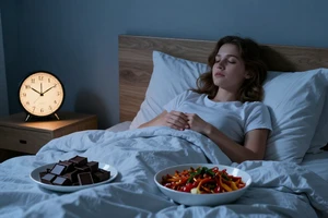 7 foods to avoid in the evening if you struggle with sleep maintenance
