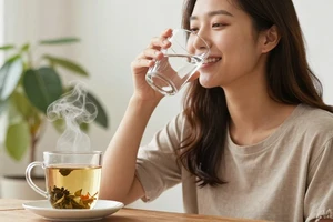 2 drinks that can help hydrate your scalp from the inside out