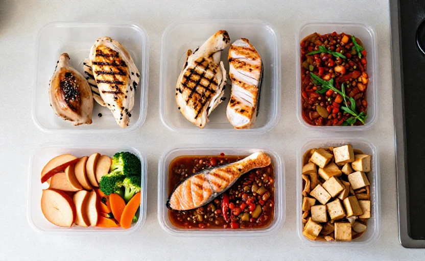 6 high-protein meal prep ideas for muscle recovery on training days