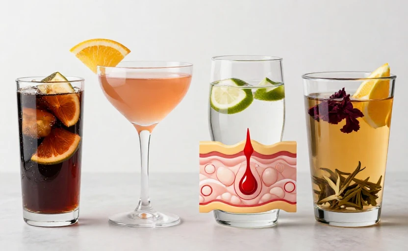 The 2 Drinks That Can Worsen Wrinkles (And Healthier Swaps)