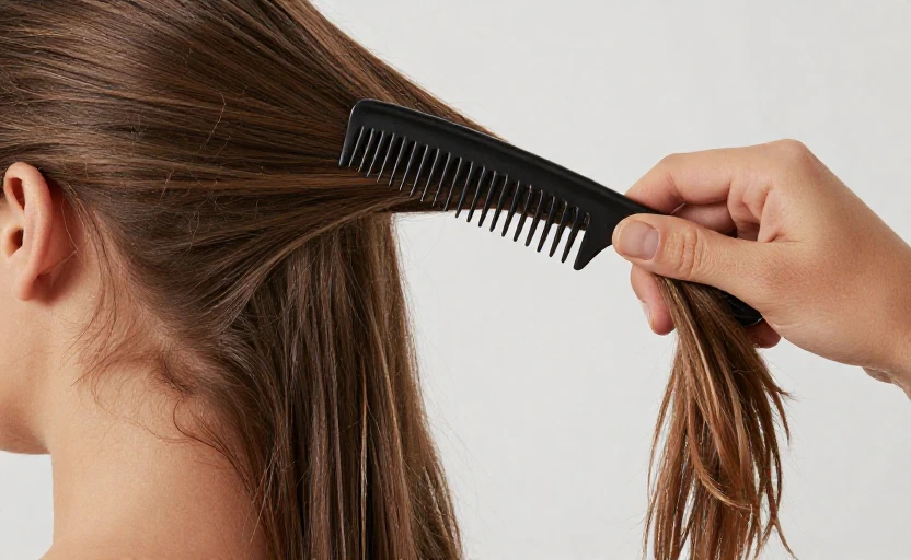 are you making this common detangling mistake that causes split ends?