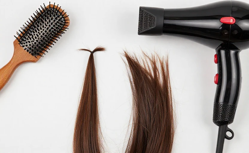 the top styling habits that cause split ends, and how to fix them