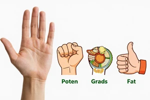 How to Use Your Hand for Portion Control: A Dietitian's Method