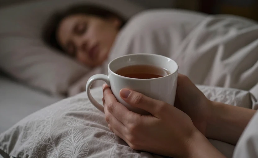 6 bedtime drinks to help cool night sweats and improve sleep