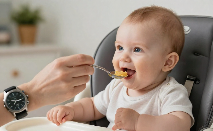 3 warning signs of an allergic reaction when starting solid foods
