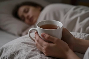 6 bedtime drinks to help cool night sweats and improve sleep