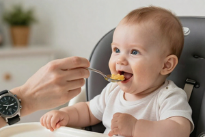 3 warning signs of an allergic reaction when starting solid foods
