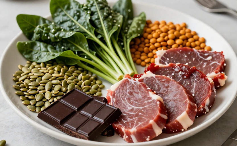 5 foods to eat for heavy bleeding and iron levels, according to dietitians