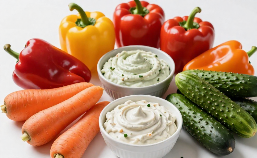 5 Quick & Easy High-Protein Dips for Veggie Snacking