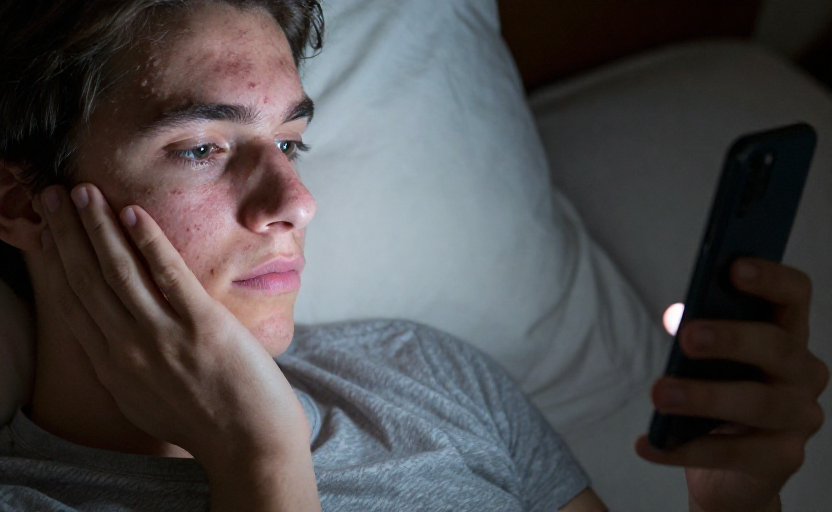 The 2 Nighttime Habits That Can Worsen Acne-Prone Skin