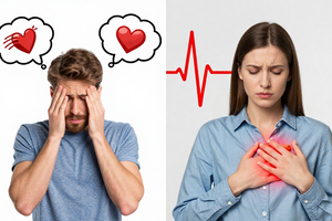 Is it anxiety or a heart symptom? 4 key differences to know