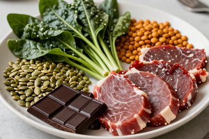 5 foods to eat for heavy bleeding and iron levels, according to dietitians