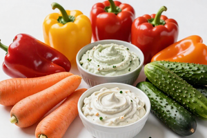 5 Quick & Easy High-Protein Dips for Veggie Snacking