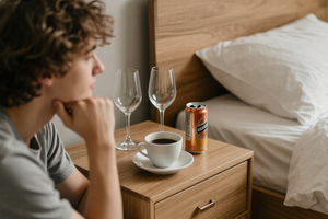 3 drinks to avoid before bed for better mood stability