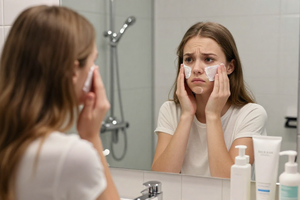 Stop making these 2 morning skincare mistakes with teenage skin