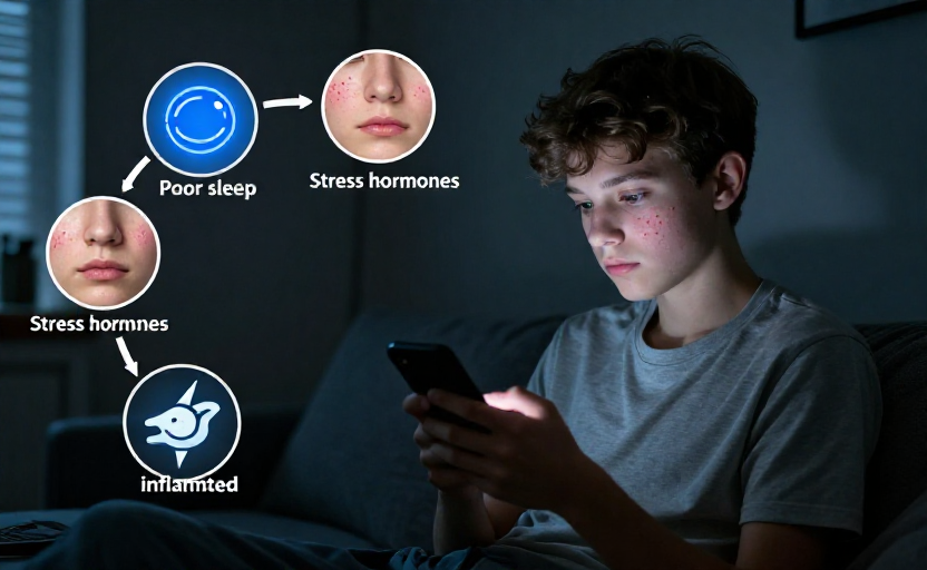 The nightly habit that could be making teen acne worse