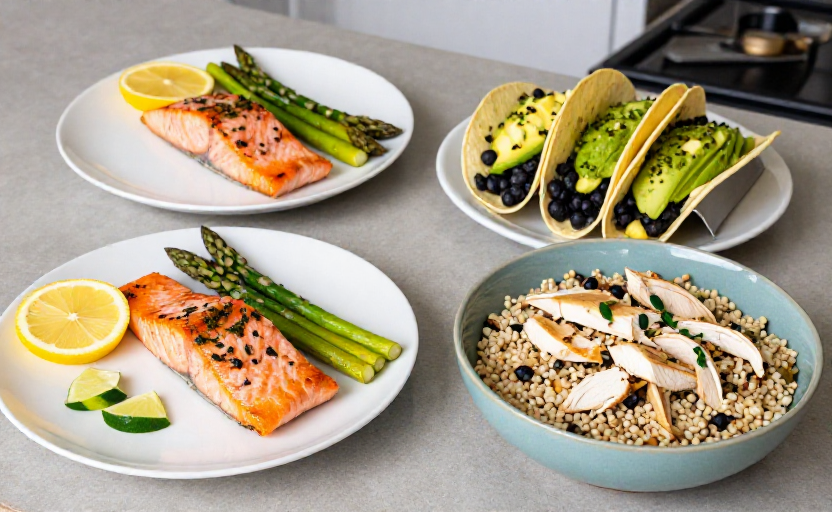 3 heart-healthy dinner recipes ready in 30 minutes or less
