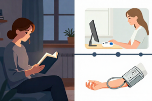 A practical explainer on how your evening habits impact morning blood pressure