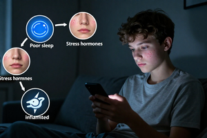 The nightly habit that could be making teen acne worse