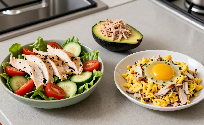 3 Quick & Easy Low-Carb Lunches That Actually Keep You Full