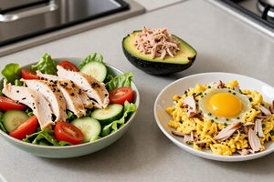 3 Quick & Easy Low-Carb Lunches That Actually Keep You Full