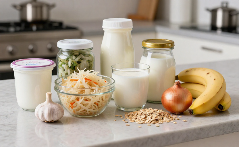 A Practical Guide to Prebiotic and Probiotic Foods for Everyday Meals