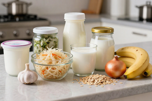 A Practical Guide to Prebiotic and Probiotic Foods for Everyday Meals