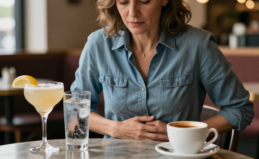 3 drinks to avoid for menopause bloating, according to dietitians