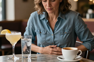 3 drinks to avoid for menopause bloating, according to dietitians