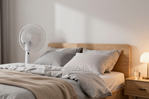 Expert-backed strategies for cooling down for better sleep without medication