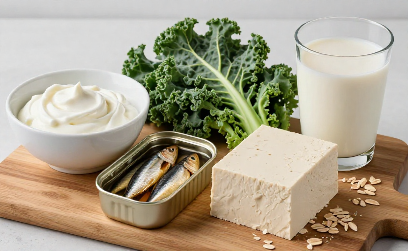 5 foods to support bone density during menopause, per dietitians