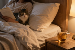 What sleep specialists recommend for a 30-minute pre-bed wind down