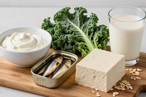 5 foods to support bone density during menopause, per dietitians
